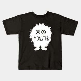 Monster Film Cartoon Cute Lovely Daughter Kids T-Shirt